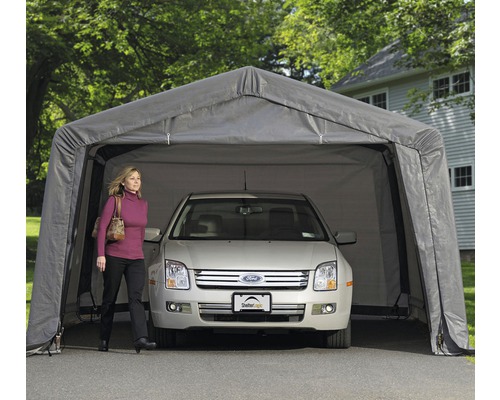 ShelterLogic In-a-Box enkele garage, 370 x 490 cm, grijs
