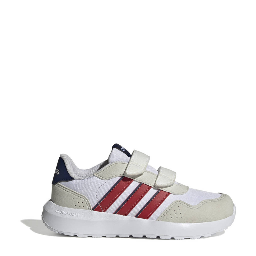 adidas Run 60ssneakers wit/beige/rood