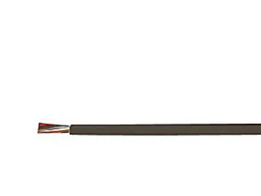 Salcavi CTS styrekabel - Uskærmet, 4X0,75 mm2, 500 m, Brun, UV bestandig - (500 meter)