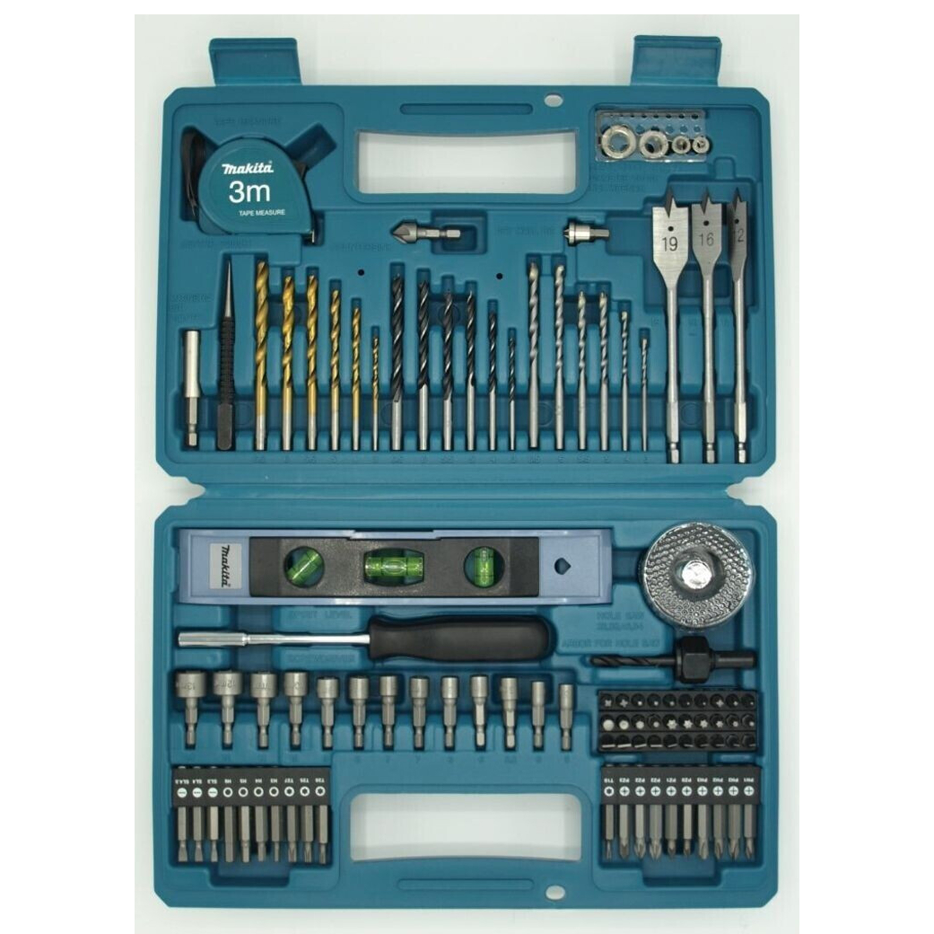 MAKITA Bit- und Bohrerset - 102-teilig