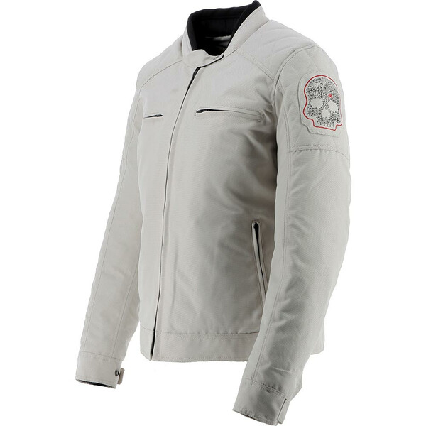 Helstons - Blouson femme Widow Tissu technique Argent