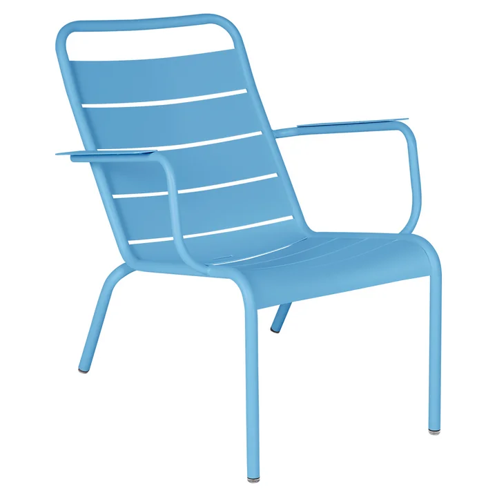 Fermob - Luxembourg Tiefer Sessel, maya blue