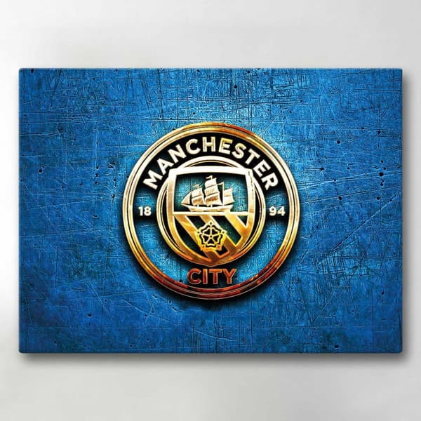 Lerretsbilde / Bilde - Manchester City - 40x30 cm - Lerret