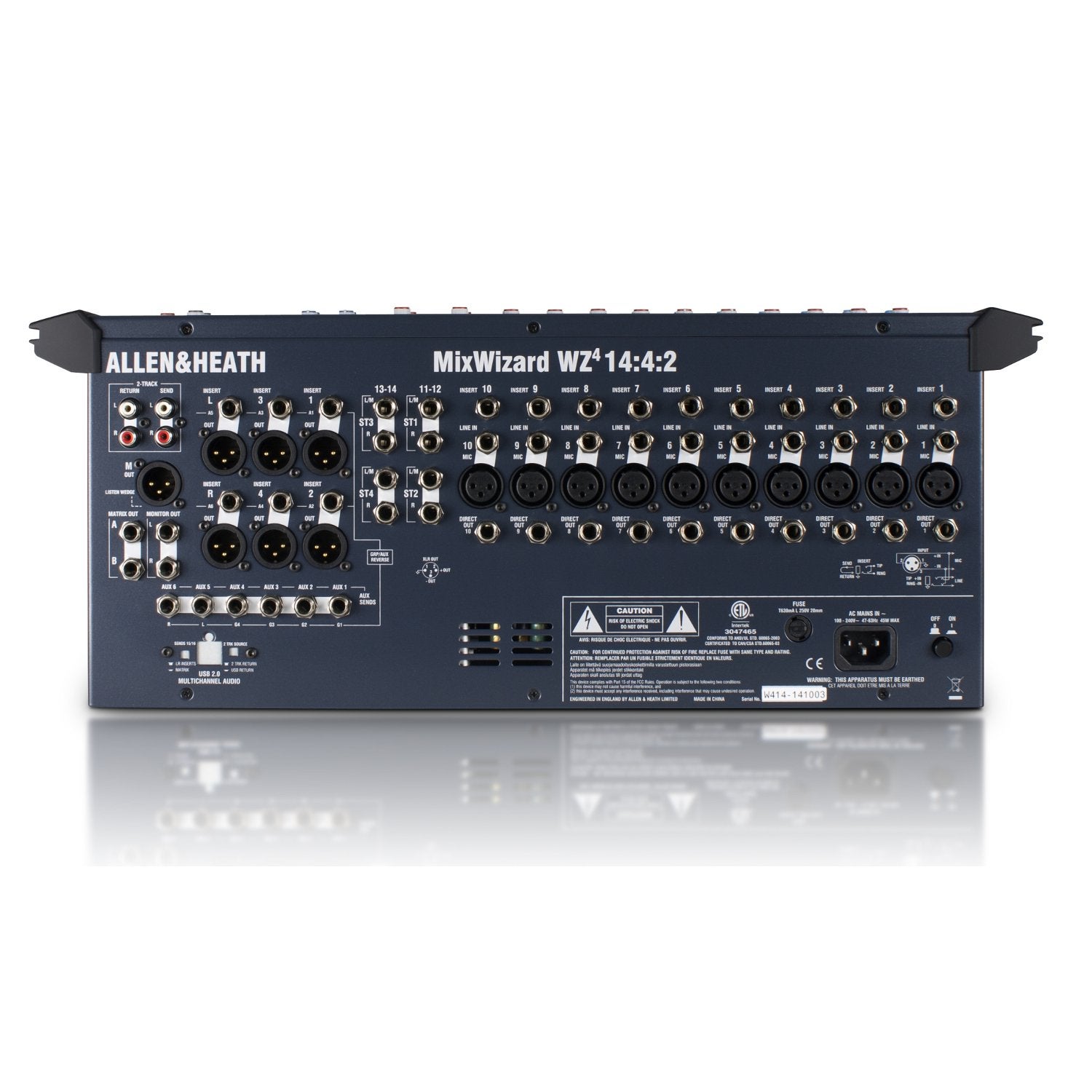 Allen & Heath MixWizard WZ4 14:4:2 mixer