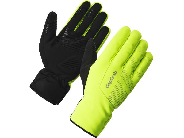 GripGrab Ride 2 Vandtætte Vinterhandsker, Yellow Hi-Vis