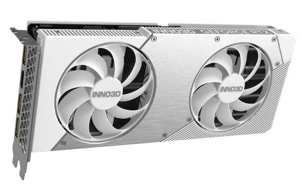 Inno3D GeForce RTX 5060 Ti 16GB TWIN X2 OC - Grafikkort - GeForce RTX 5060 Ti - 16 GB GDDR7 - PCI Express 5.0 - HDMI, 3 x DisplayPort - hvid
