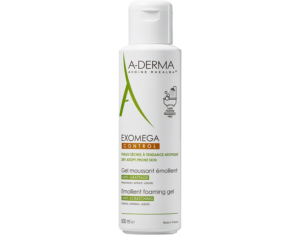GEL A-DERMA EXOMEGA LAVANTE CONTROL 500ML