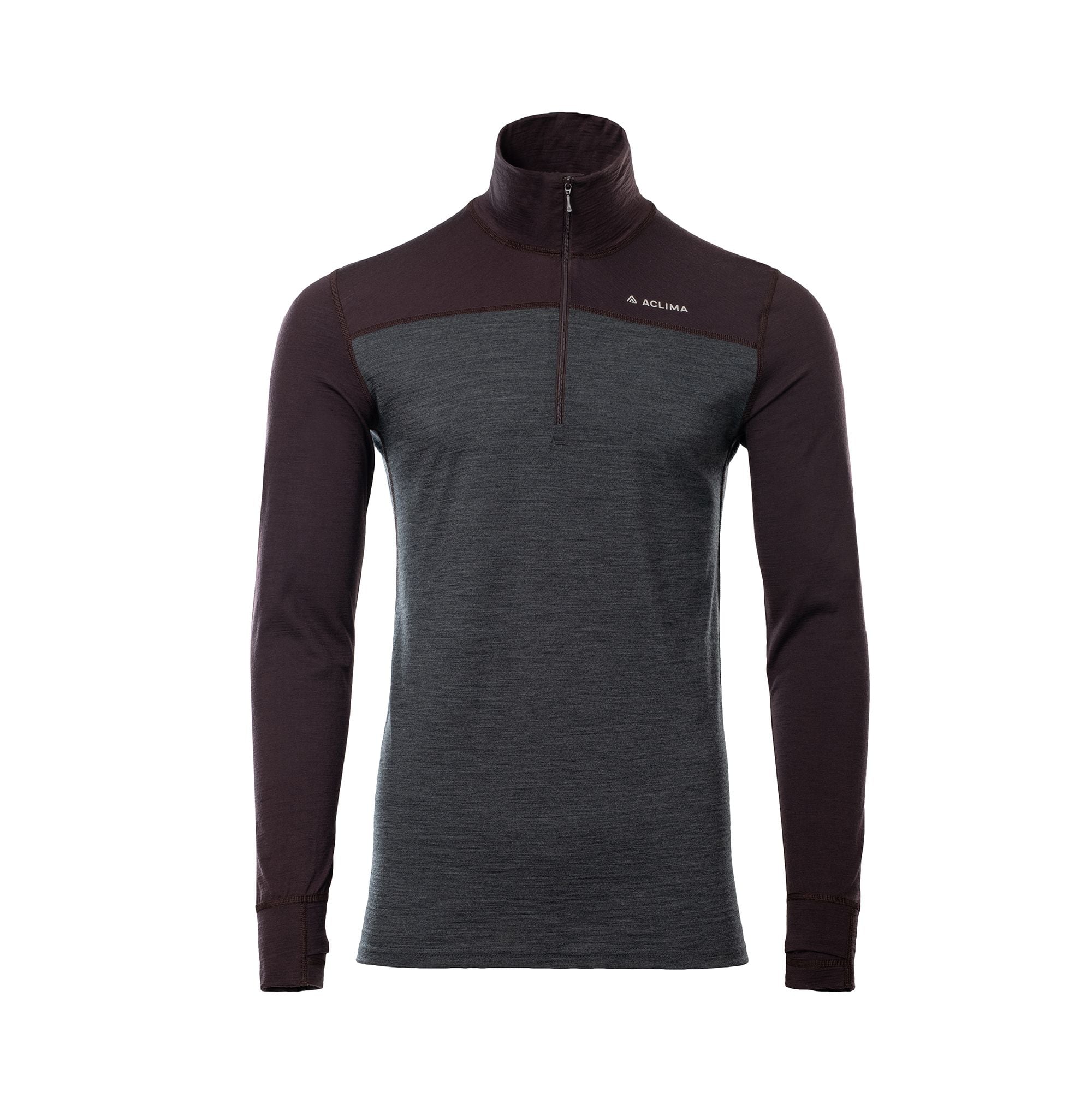 Aclima LightWool 180 Polo w/zip, Herre<br>Komfortabel langermet trøye med zip!
