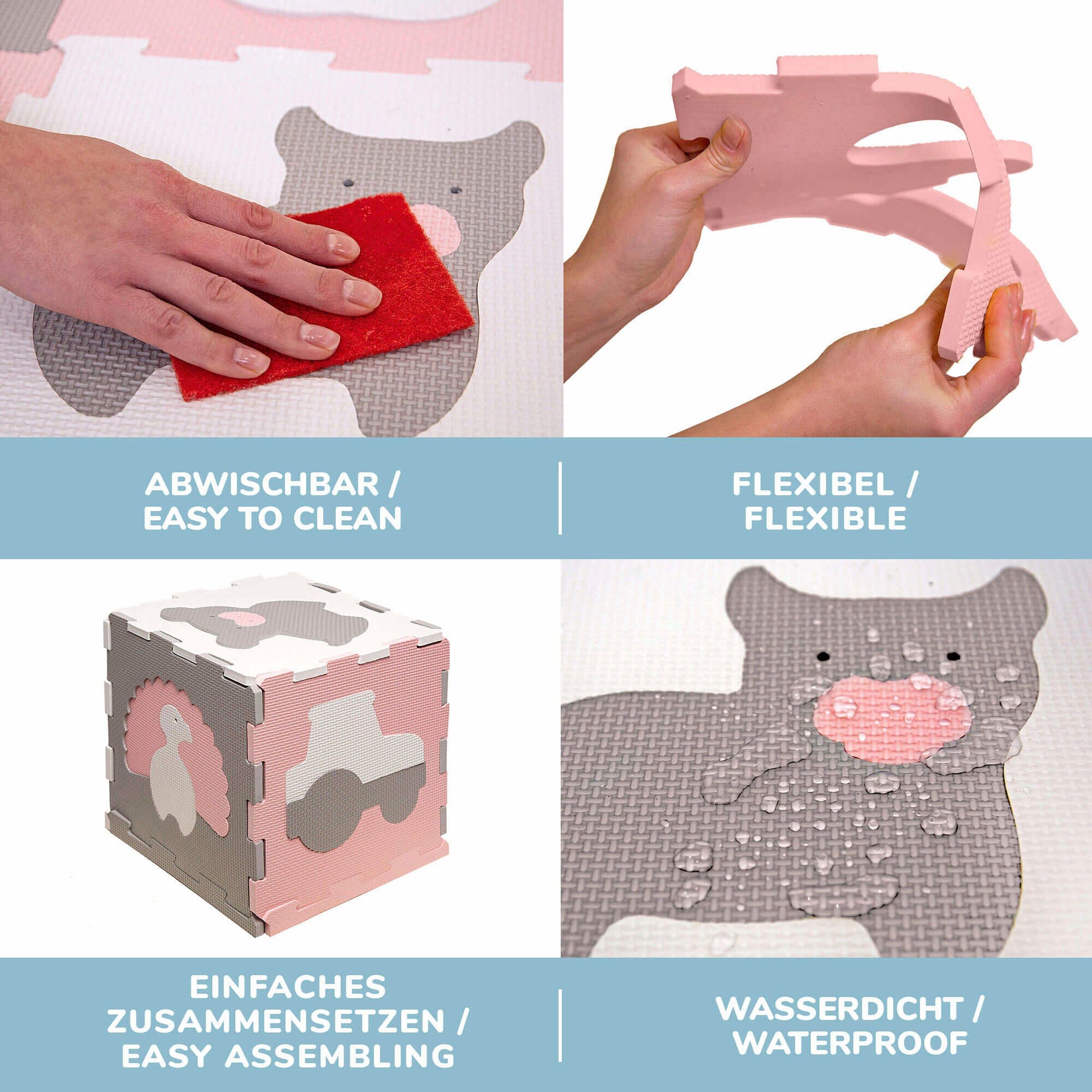 Hakuna Matte Puzzlematte Bauernhof