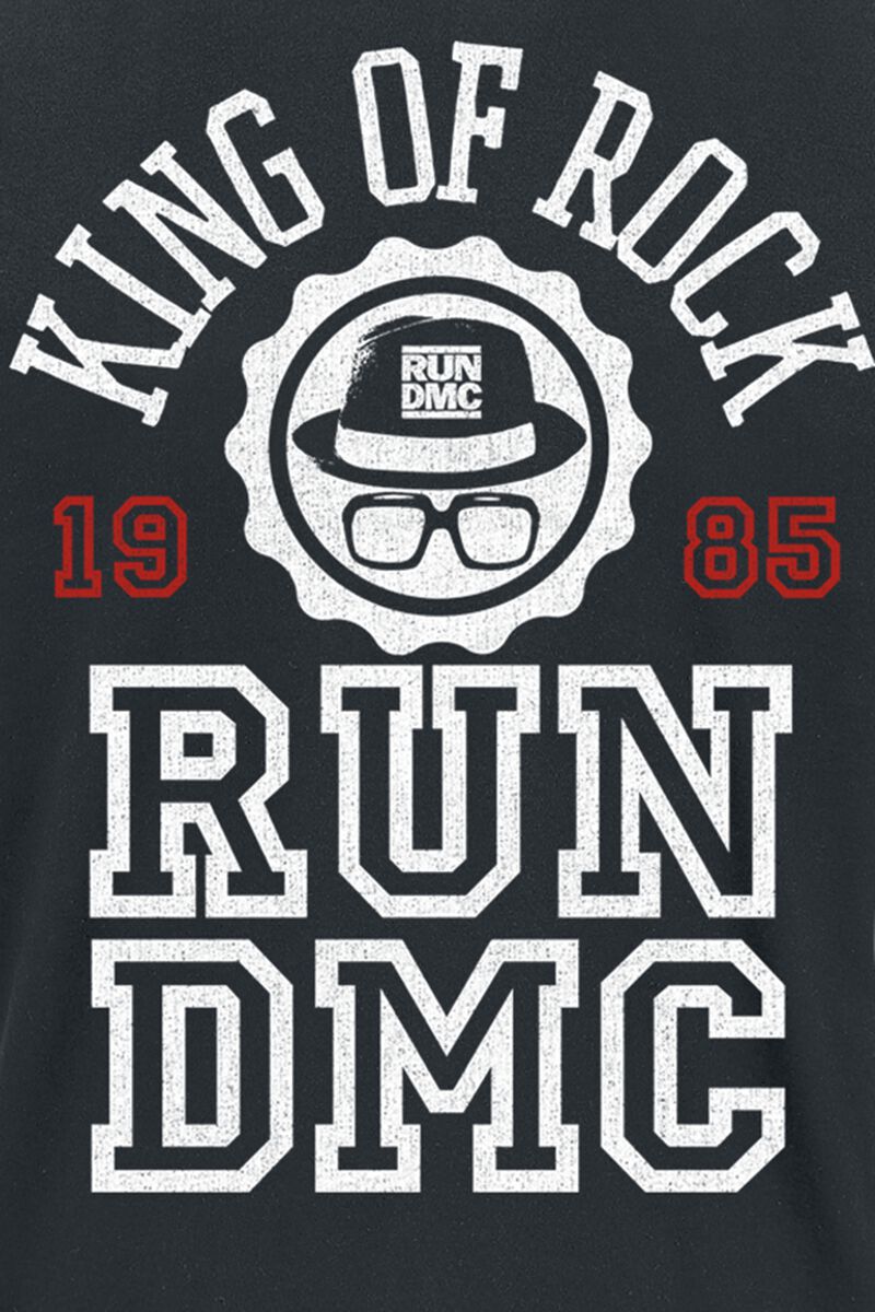 Collegiate - King Of Rock 1985 | Run DMC T-Shirt Manches courtes
