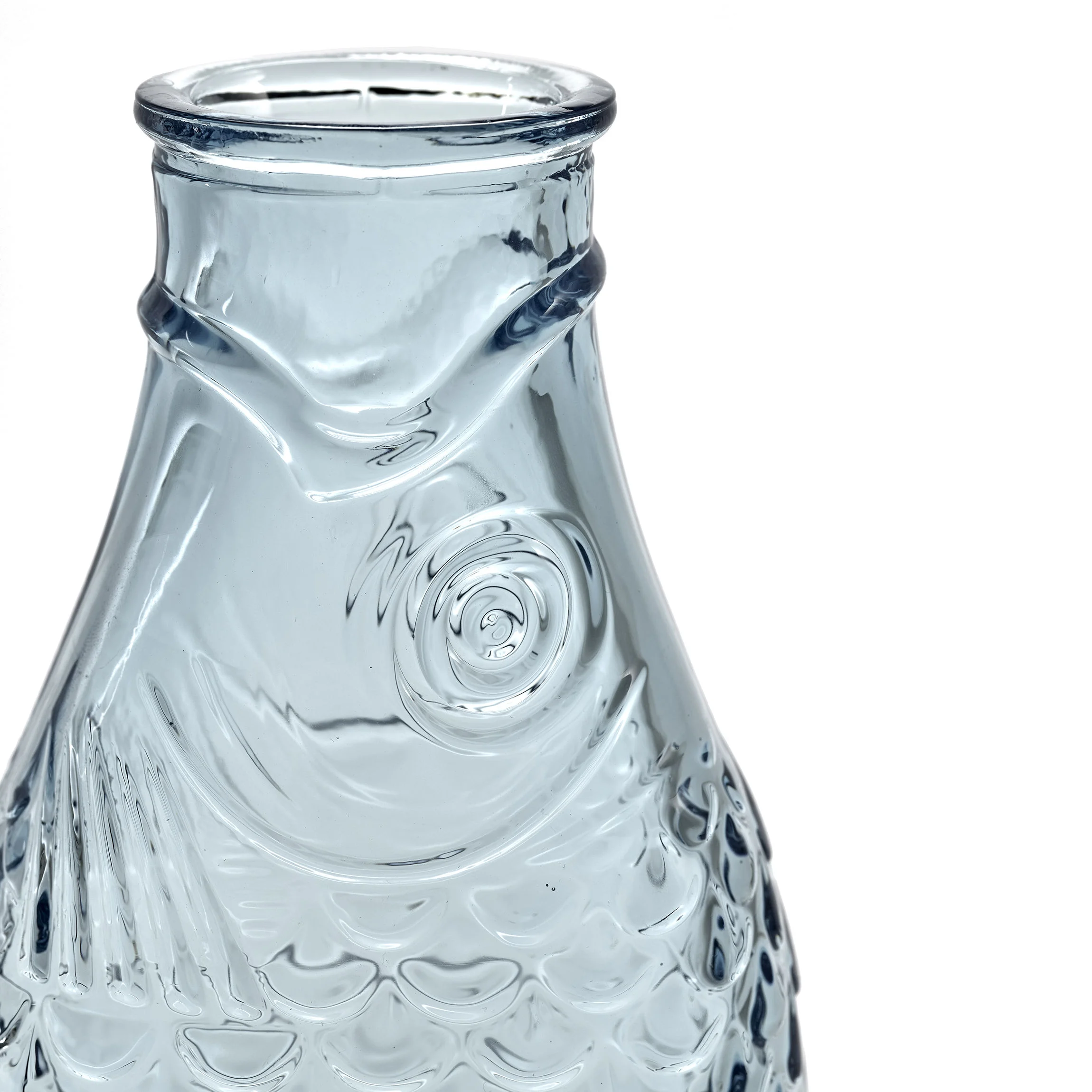 FISH & FISH - Carafe verre | Bleu