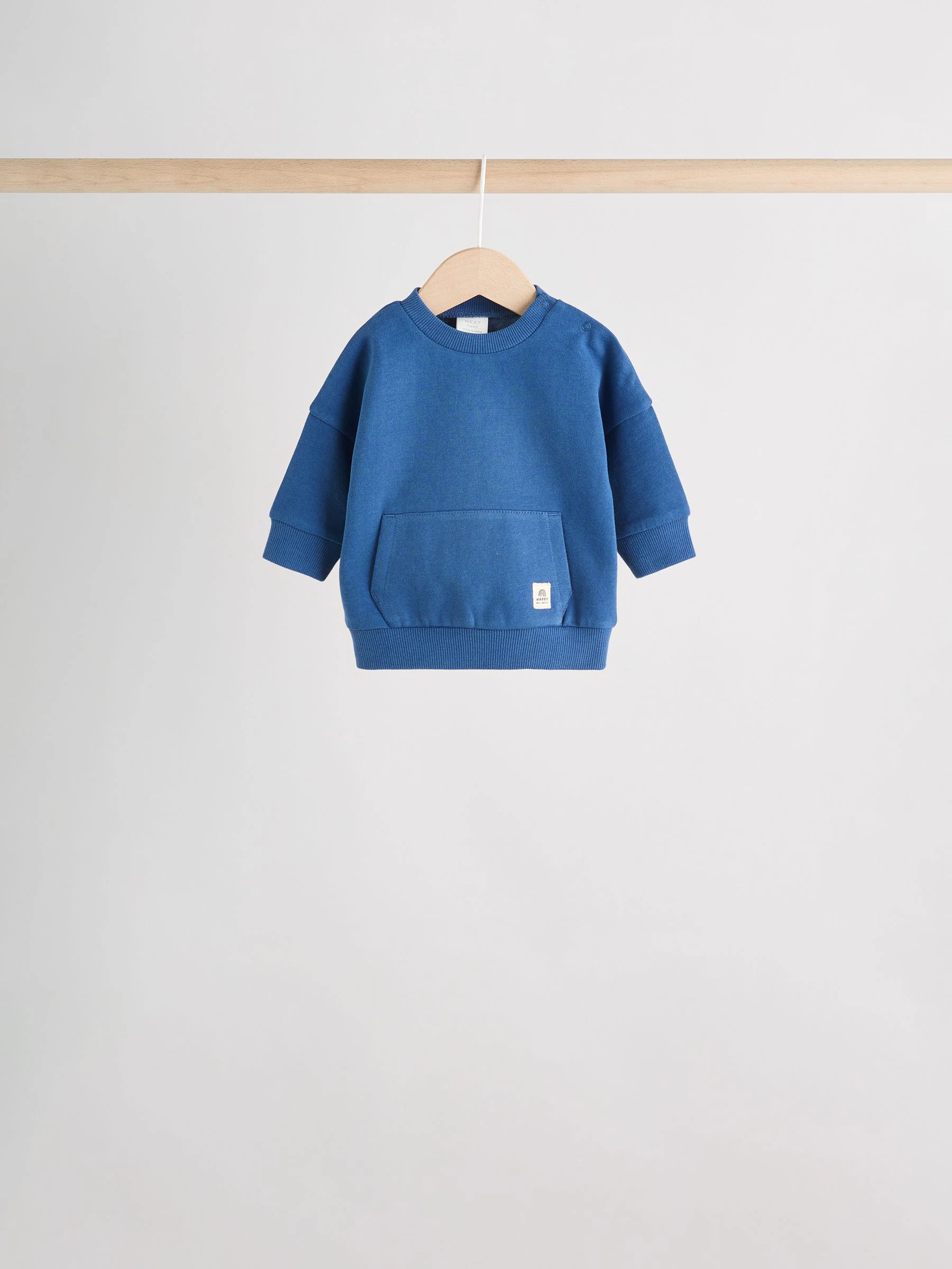 Mineraalkleurig - Baby Sweatshirt en Joggingbroeken Set 6 stuks (0mnd-3jaar)