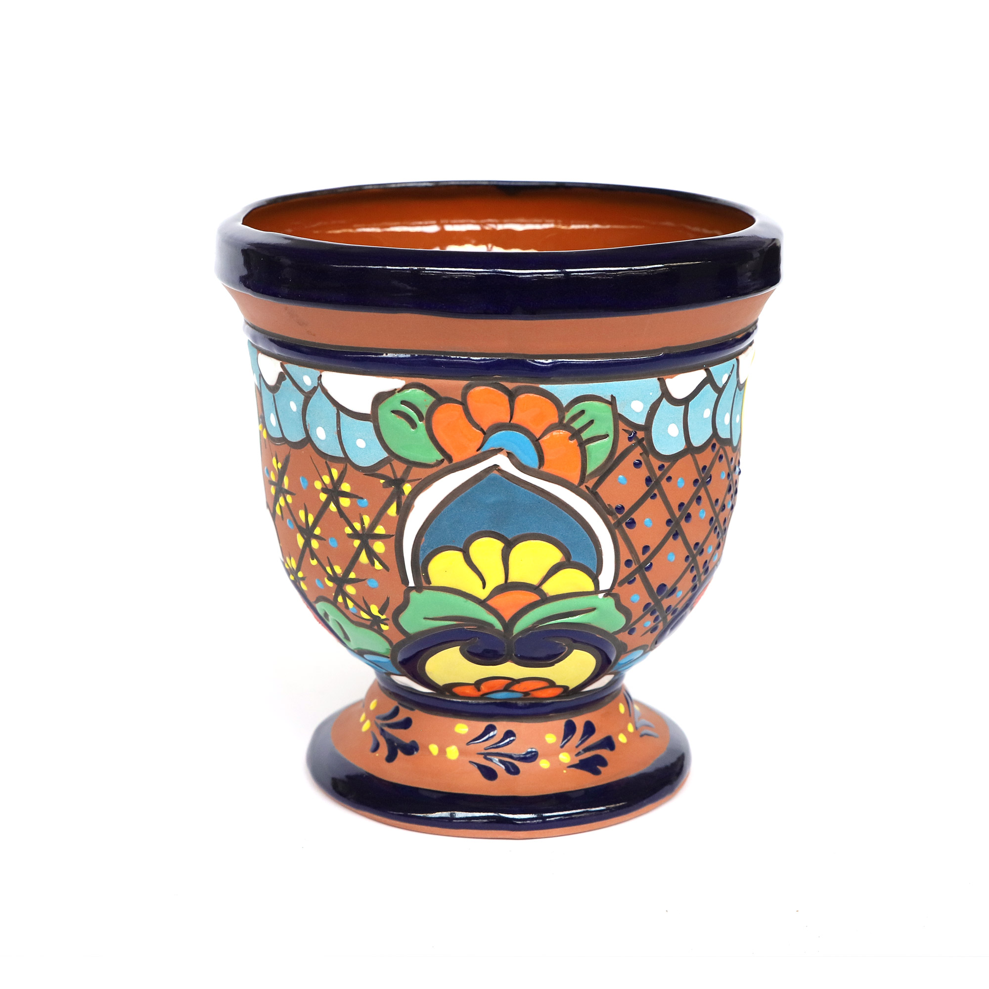Pflanzgefäß 'Pokal', multicolor, Ø 25 cm, H 26 cm günstig bestellen