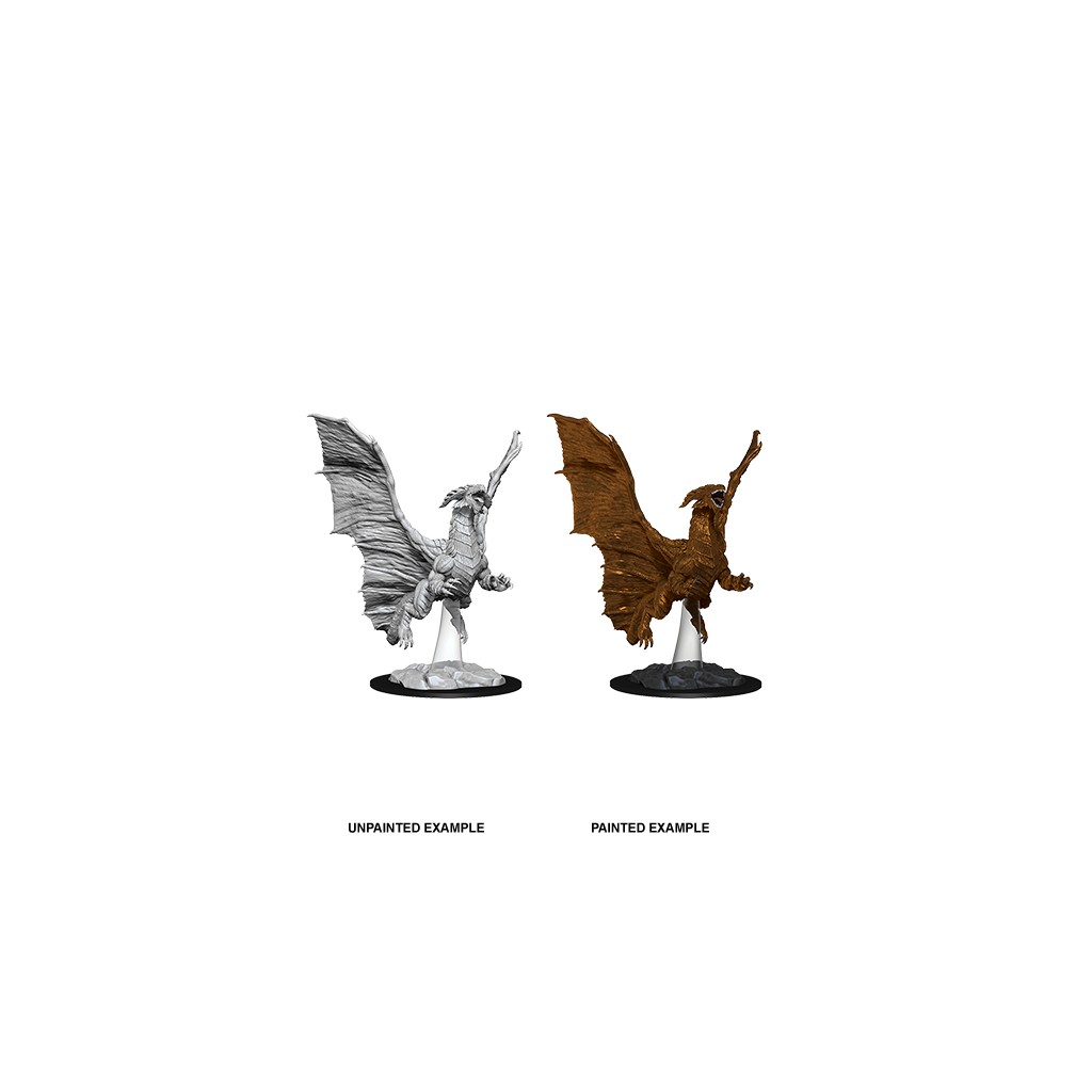 D&D Nolzur's Marvelous Unpainted Miniatures: Young Copper Dragon