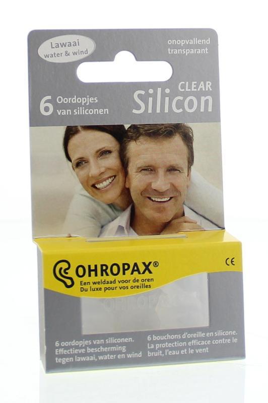 Ohropax Siliconen clear* 6st