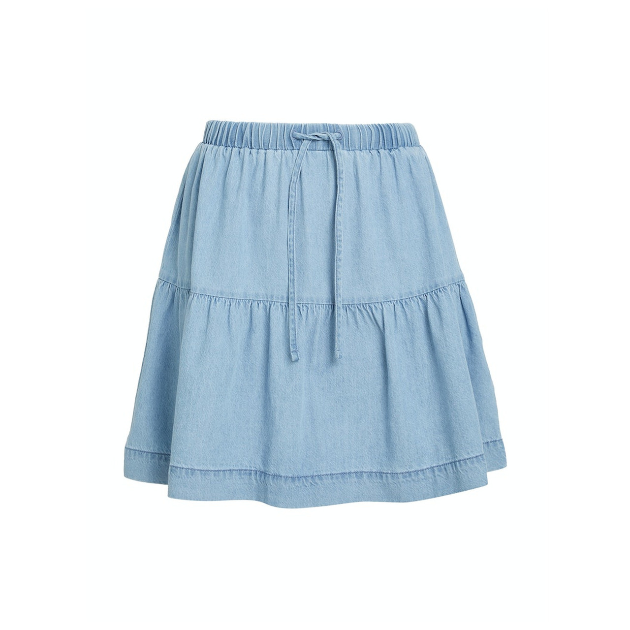 Tommy Jeans TJW TIERED CHAMBRAY MINI SKIRT