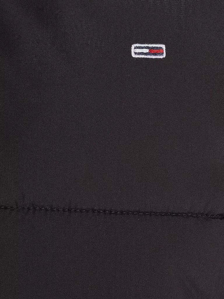 TOMMY JEANS Steppjacke schwarz