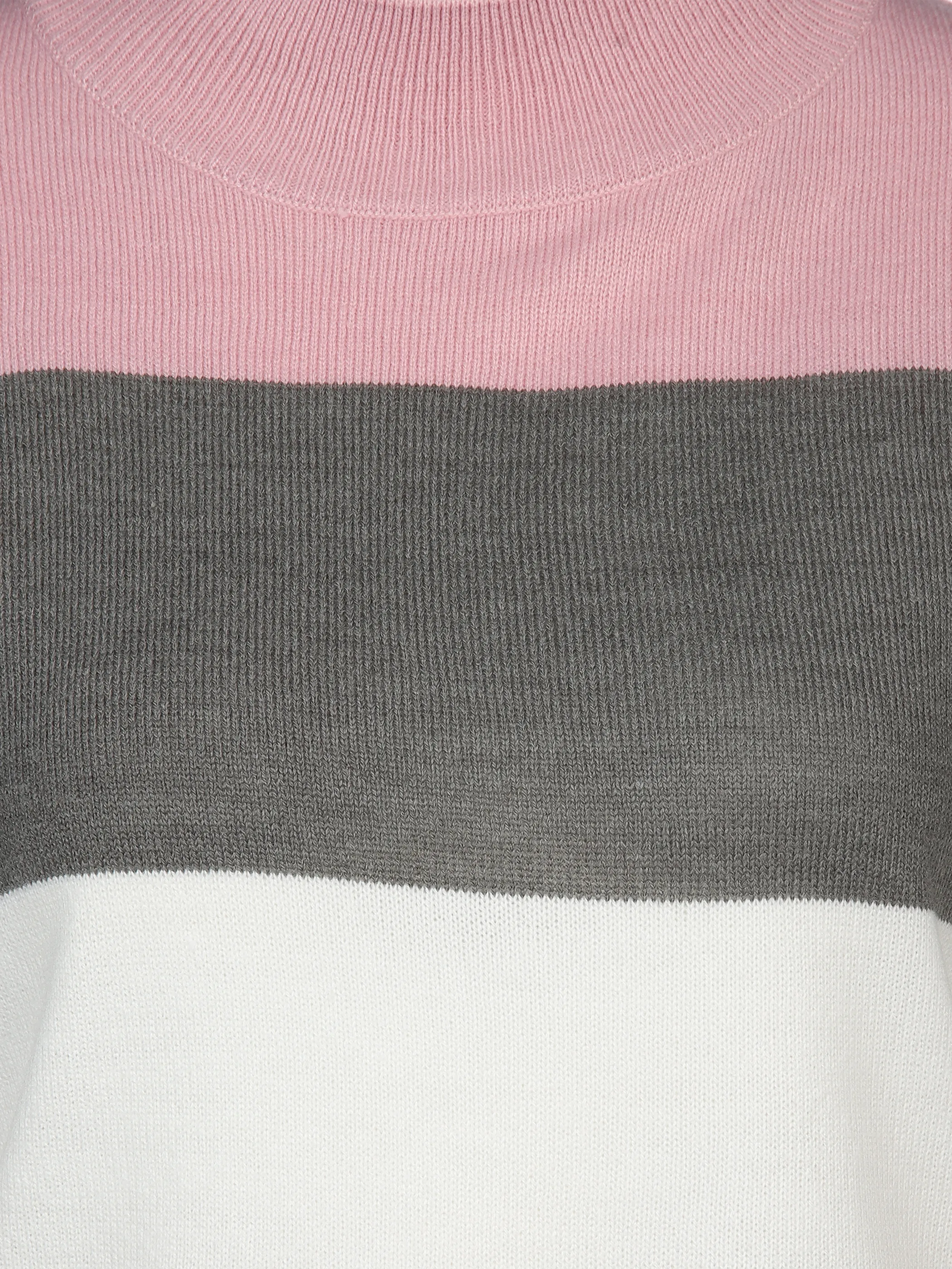 Damen Strickpullover mit Streifen
