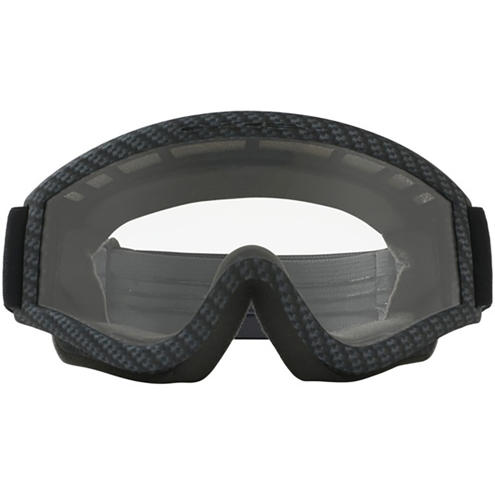 Oakley - Masque L Frame MX Carbon Fiber Noir / Transparent