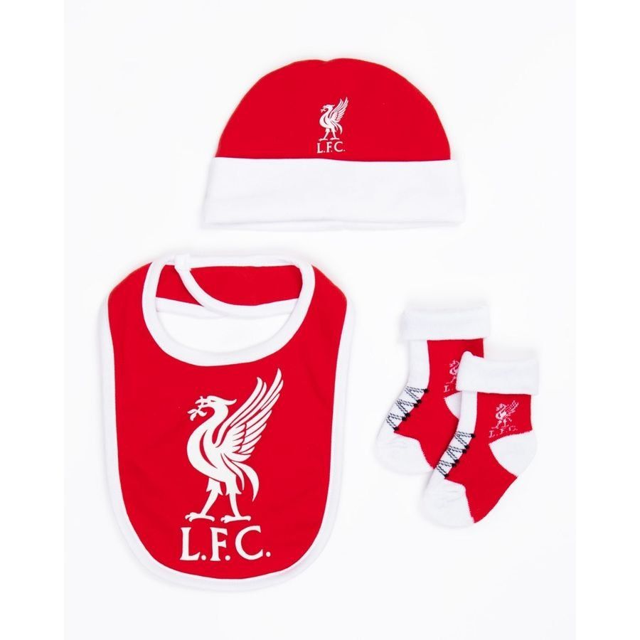 Liverpool Bébé Essentials Pack - Rouge/Blanc