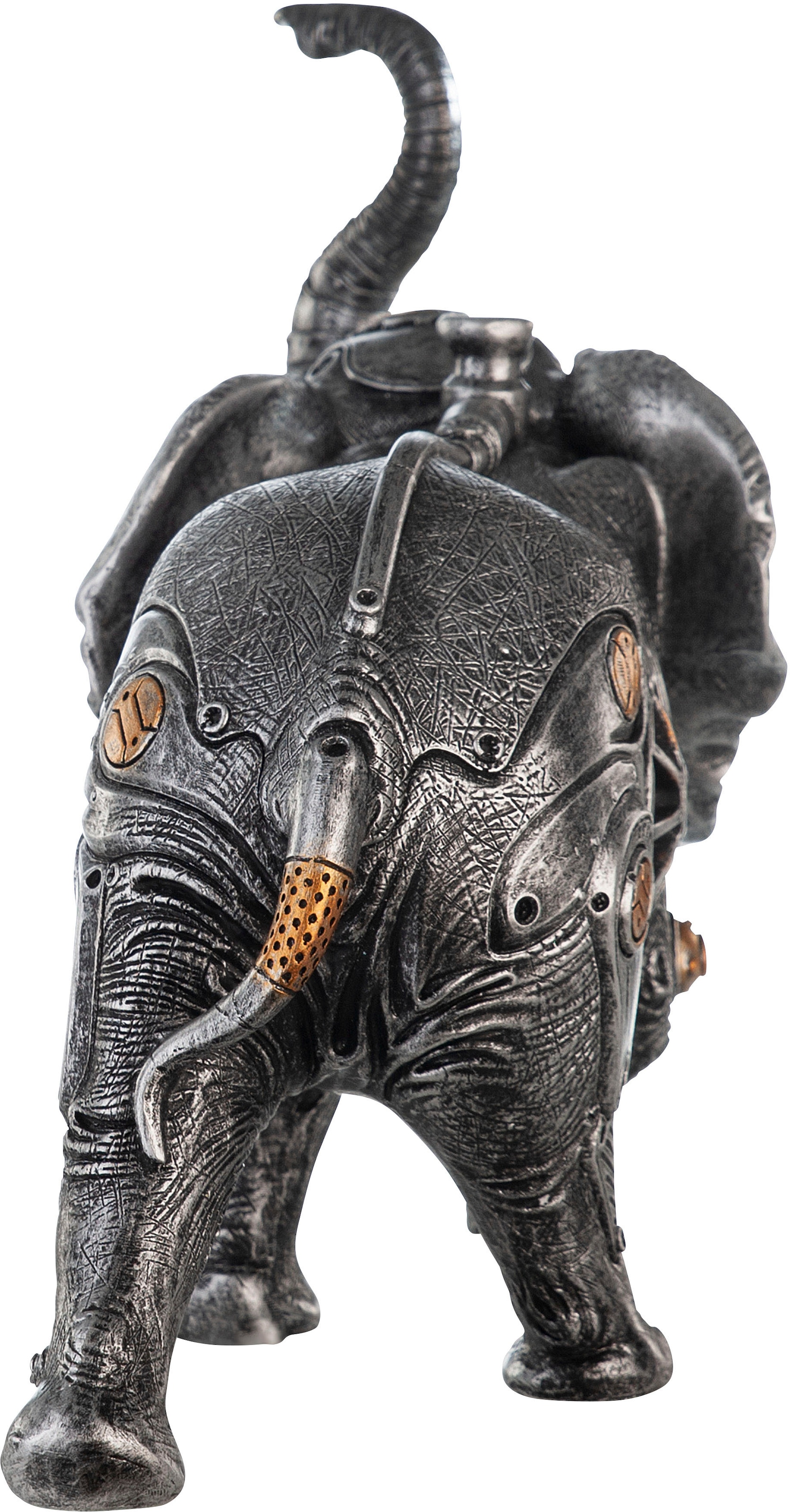 Casablanca by Gilde Tierfigur »Skulptur Steampunk Elephant« mit kupferfarbenen Elementen