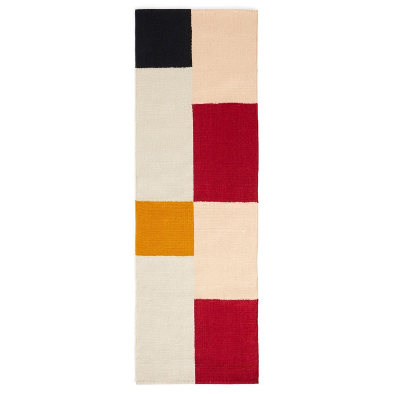 Hay Ethan Cook Flat Works vloerkleed 80x250 double stack