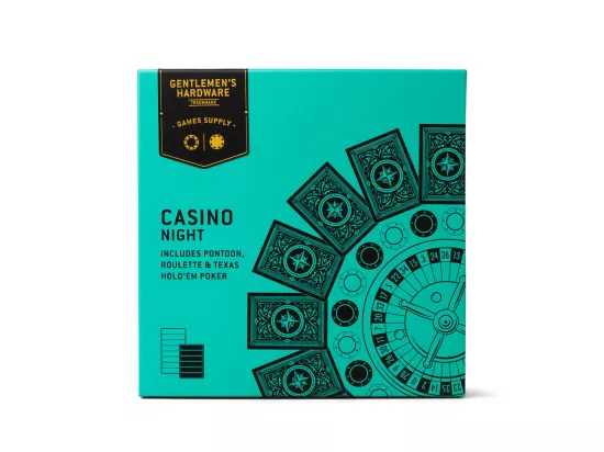 Boite de jeux Casino Night Vert Gentlemen's Hardware