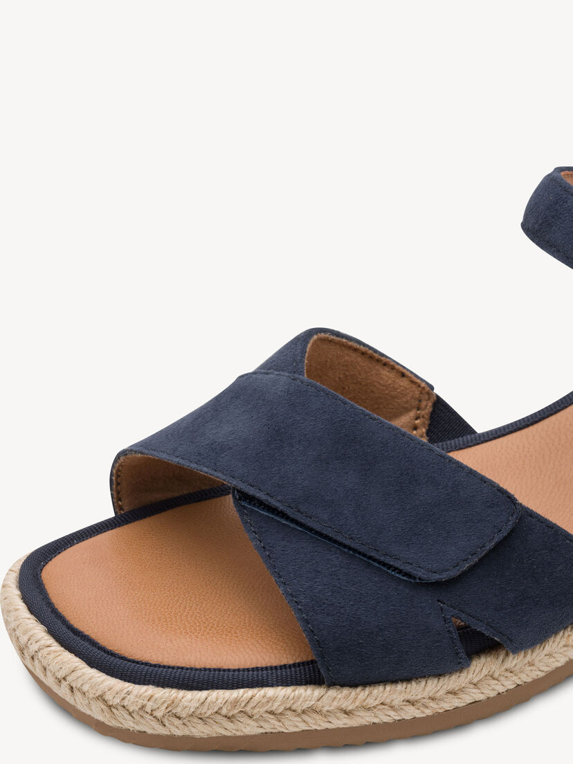 Leren Sandaaltje - blauw