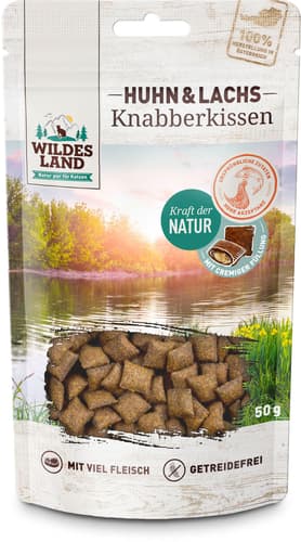 Wildes Land Knabberkissen Huhn und Lachs