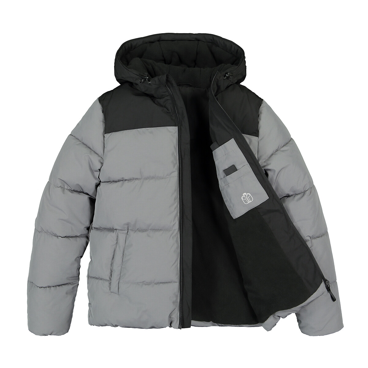 COLEÇÕES LA REDOUTE<br>Jaqueta de plumas quente com capuz