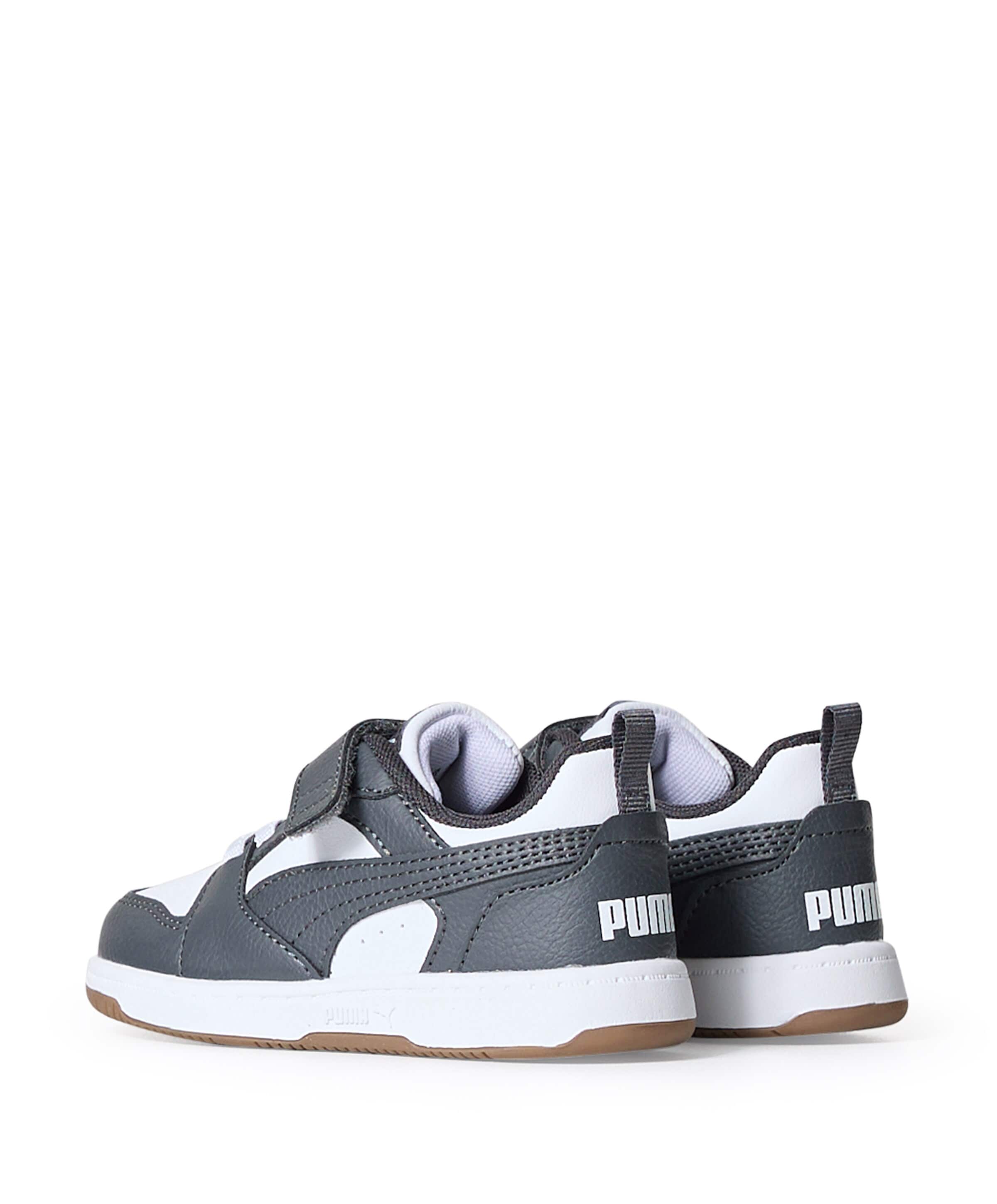 Puma Puma Rebound V6 Lo AC+ Inf jongens sneakers grijs