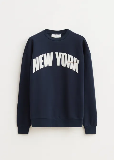 Sweater New York blauw (BLW.D)
