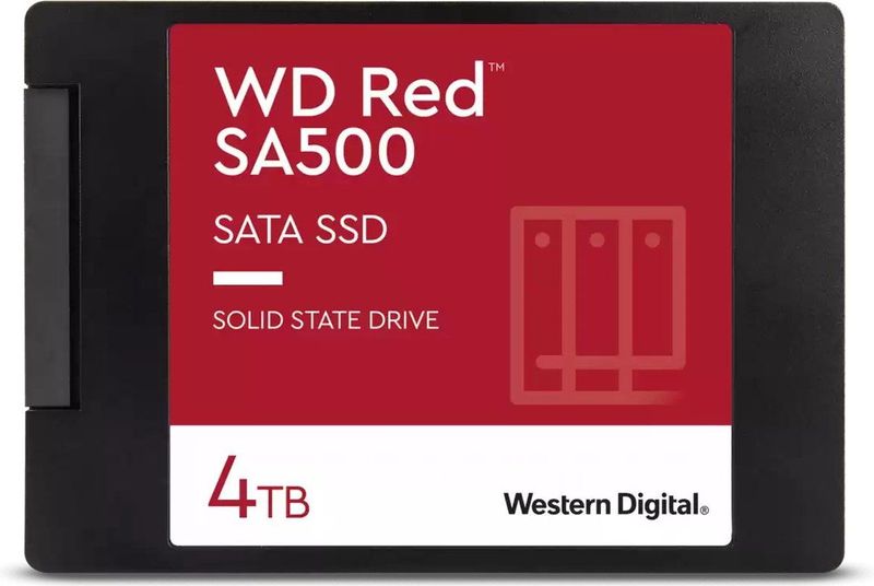 WD Red SA500 - SSD - 4000 GB - 2.5 inch - SATA III