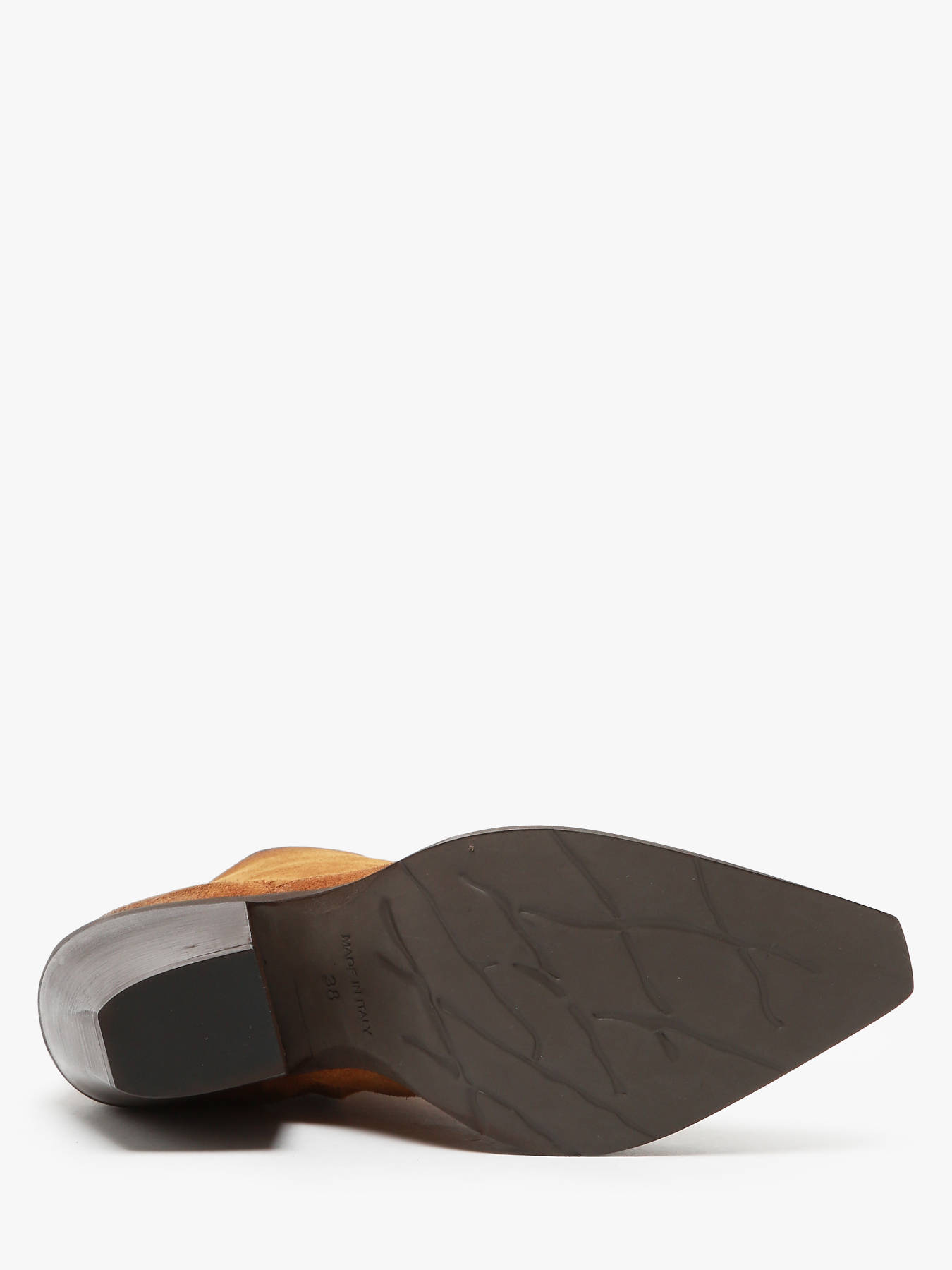 Bottines  talon Tronchetti Texani en cuir METISSE