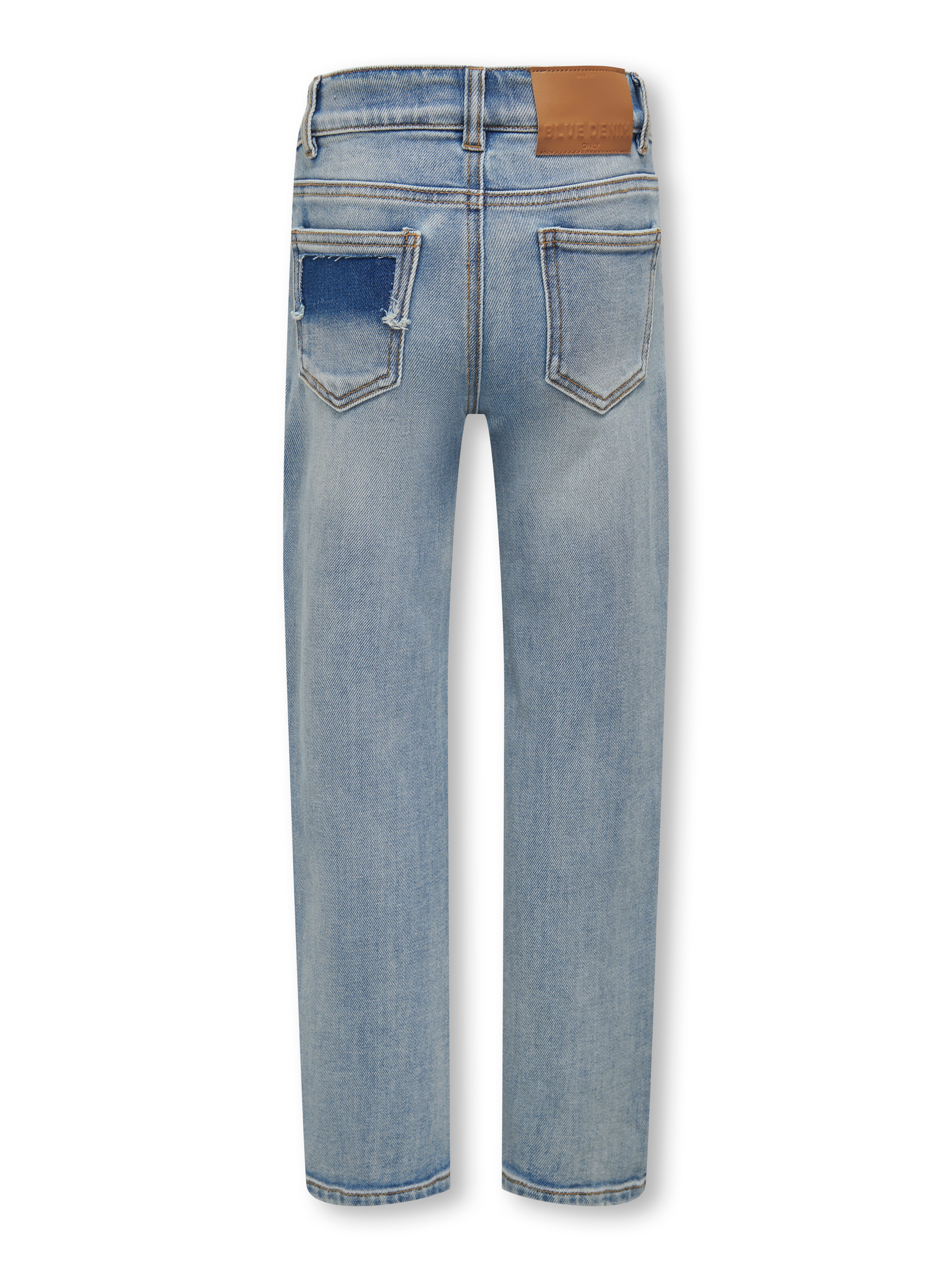 KOGMEGAN Weiter Beinschnitt Jeans Light Blue Denim