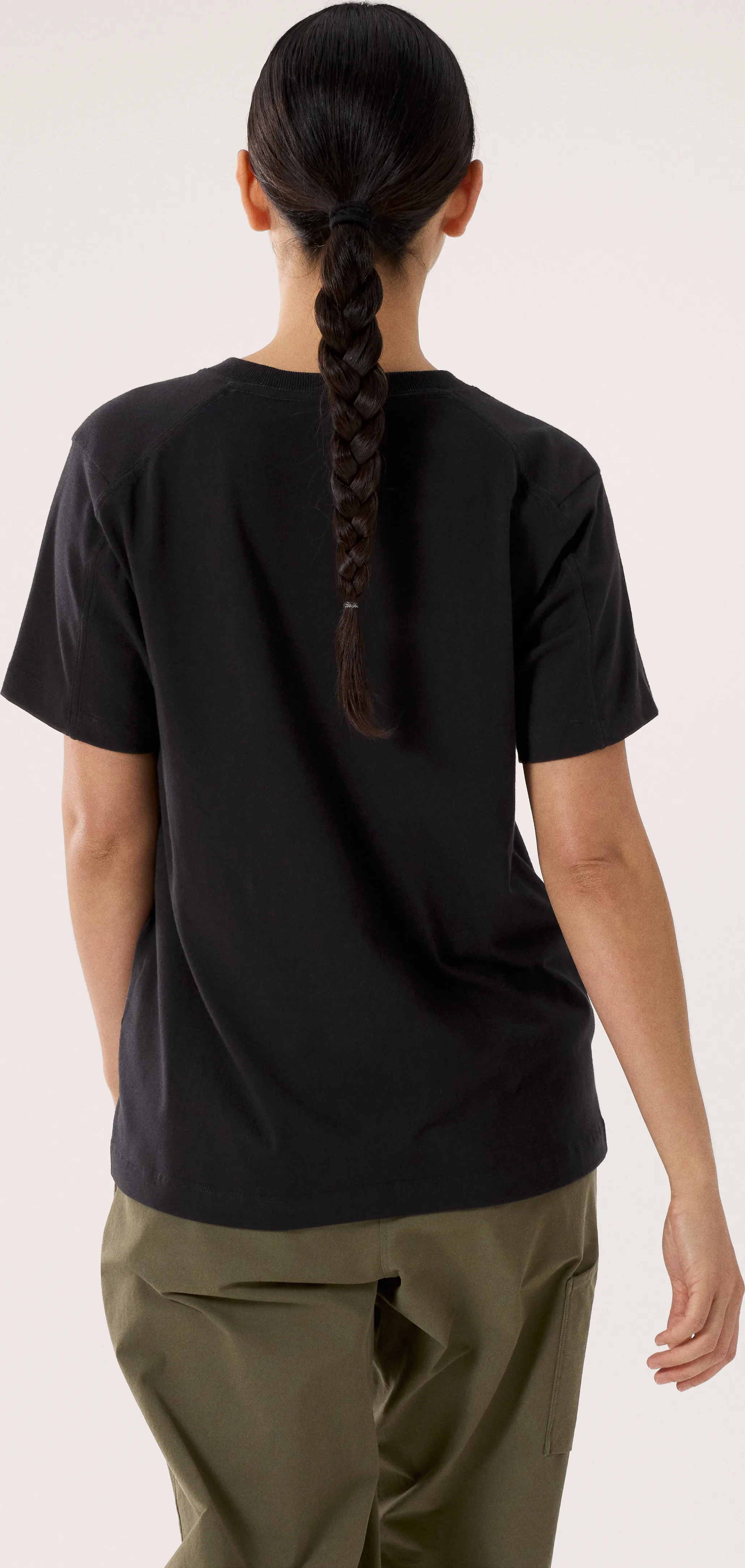 Arc'teryx Kragg Cotton Little Bird Crew Ss W Black/Black