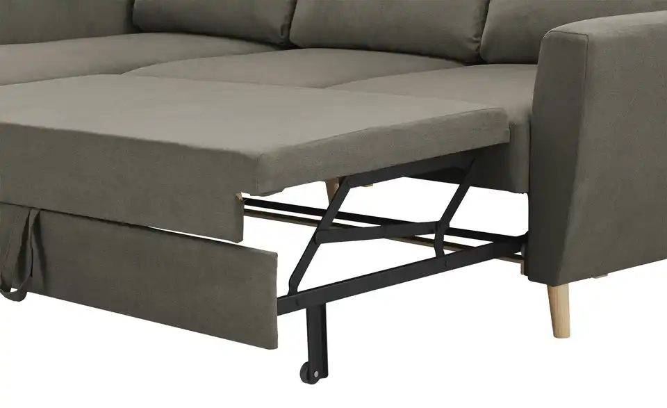 Ecksofa Carla Grau, Braun links