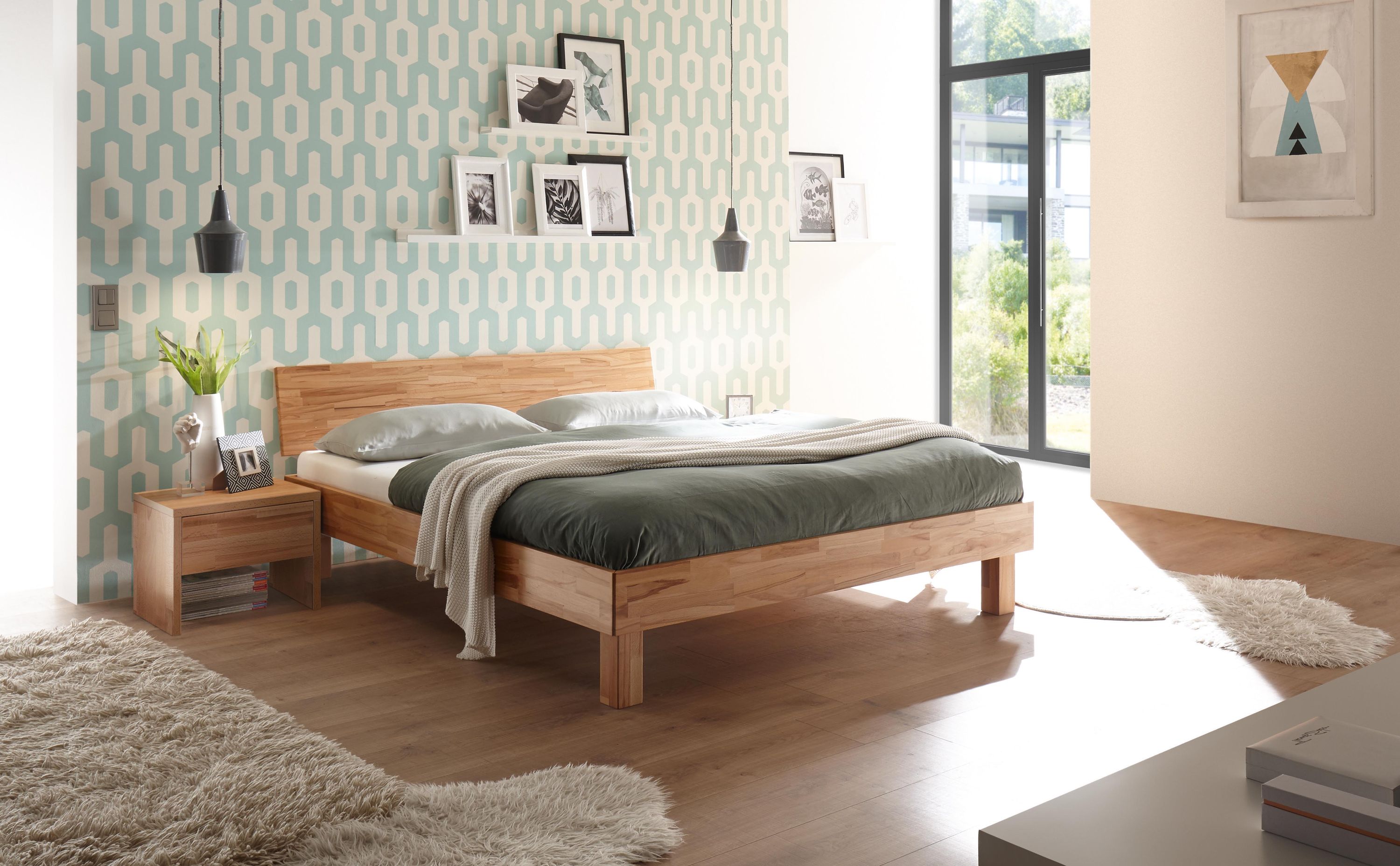 Holzbett HASENA FORTI 90x200cm