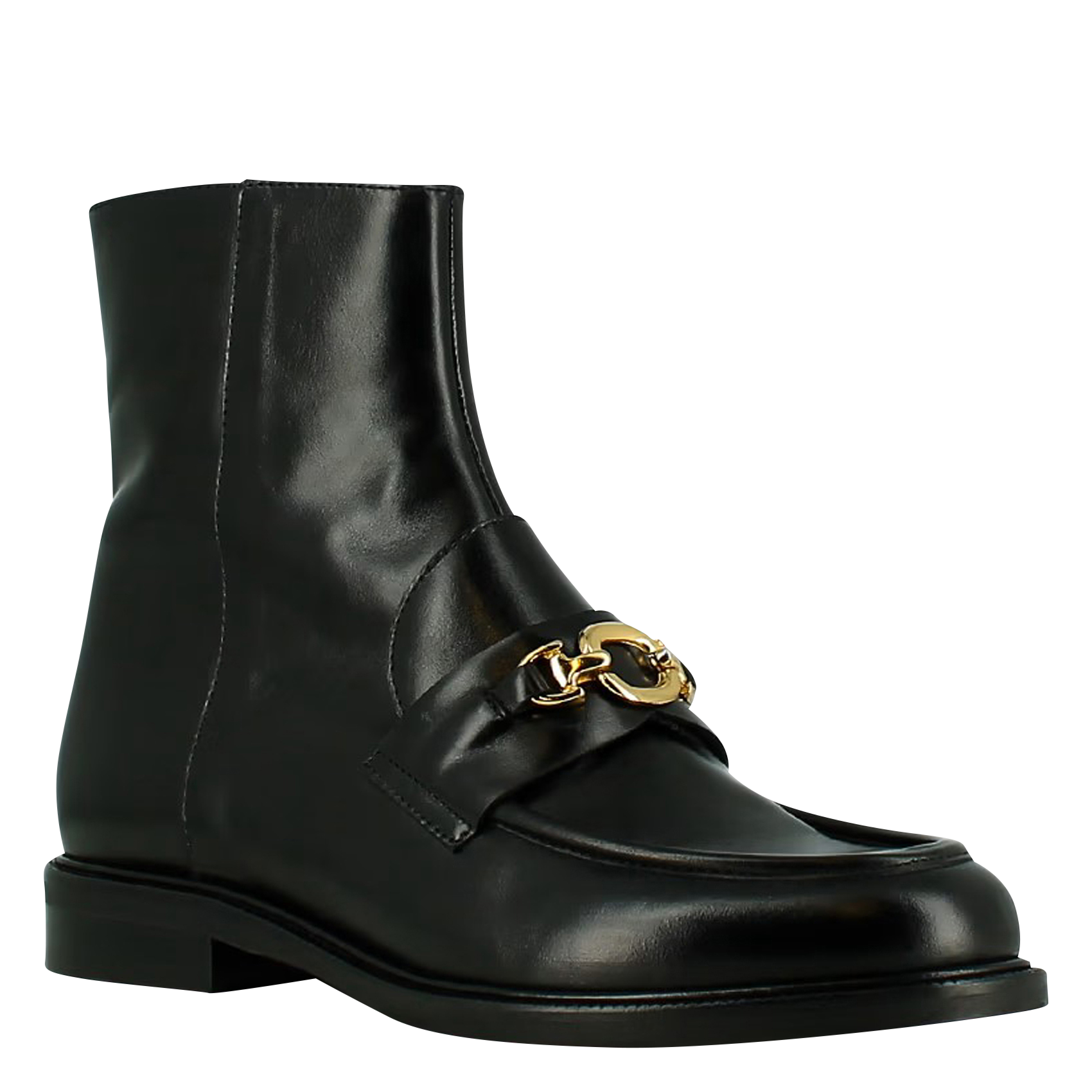 DIVOK - Bottines en cuir | Noir