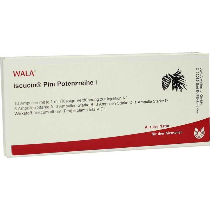 Iscucin Pini Potenzreihe I Ampullen, 10X1 ml