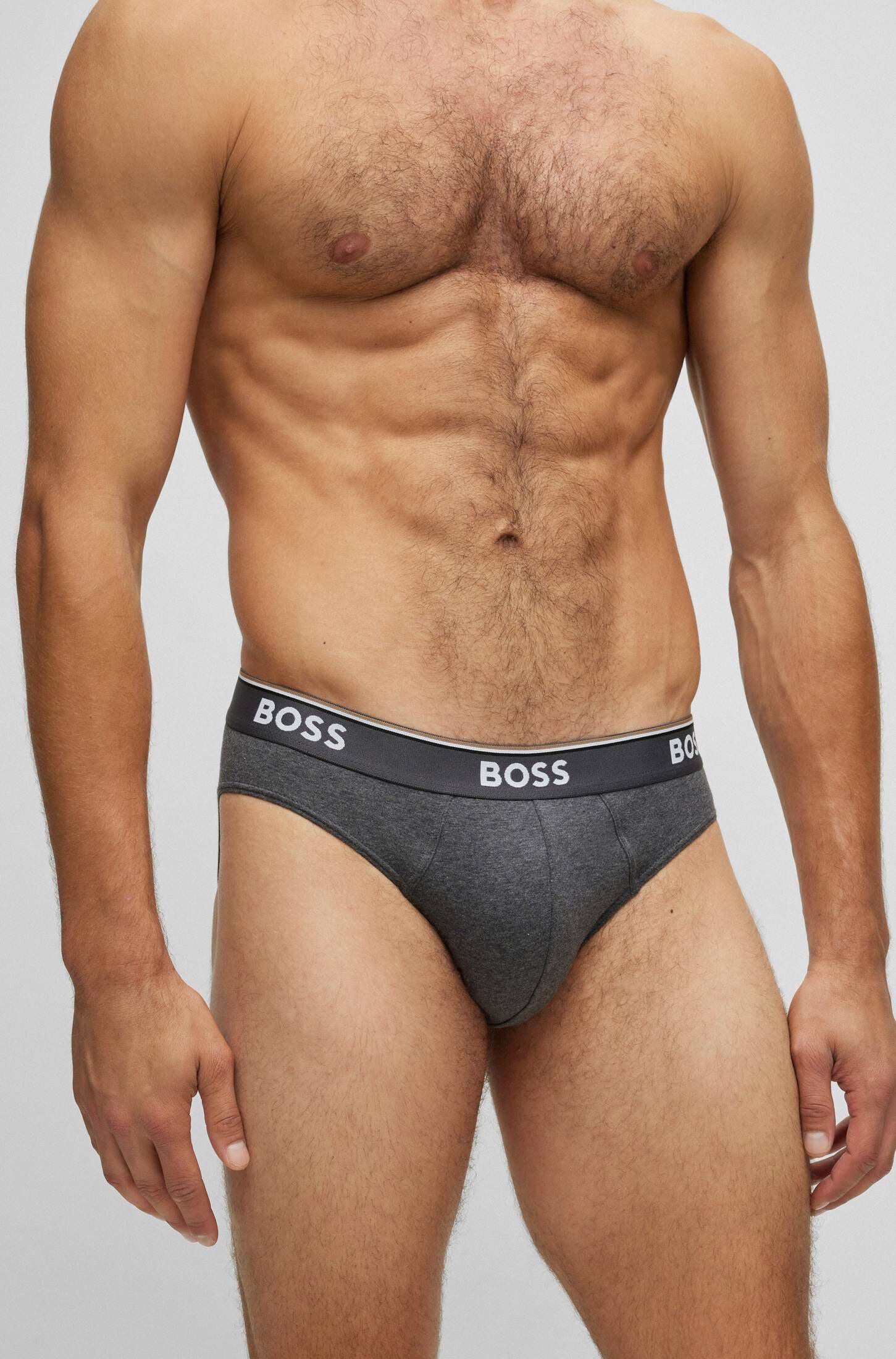 BOSS| Herren Slips 3er-Pack BRIEF 3P POWER