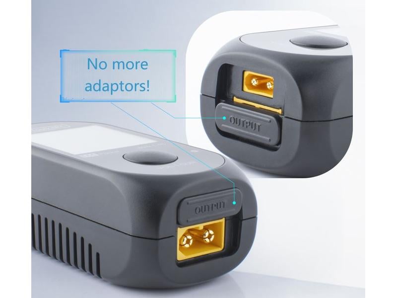 ToolkitRC Ladegerät M4 Pocket, DC, 80W, 1-4S Kompaktes Modellbau Ladegerät für LiPo, LiHv und LiFe Akkus