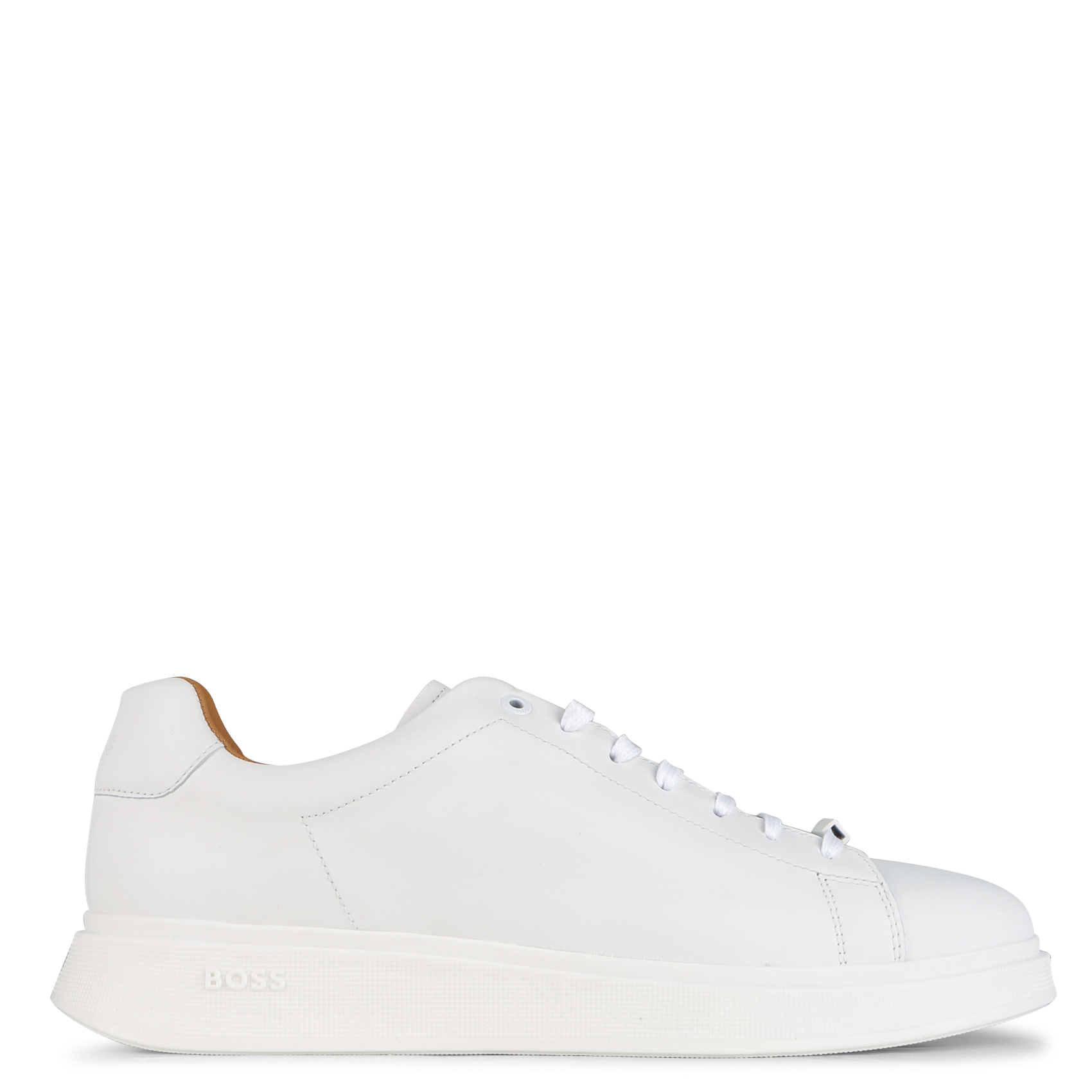 Baskets basses en cuir | Blanc