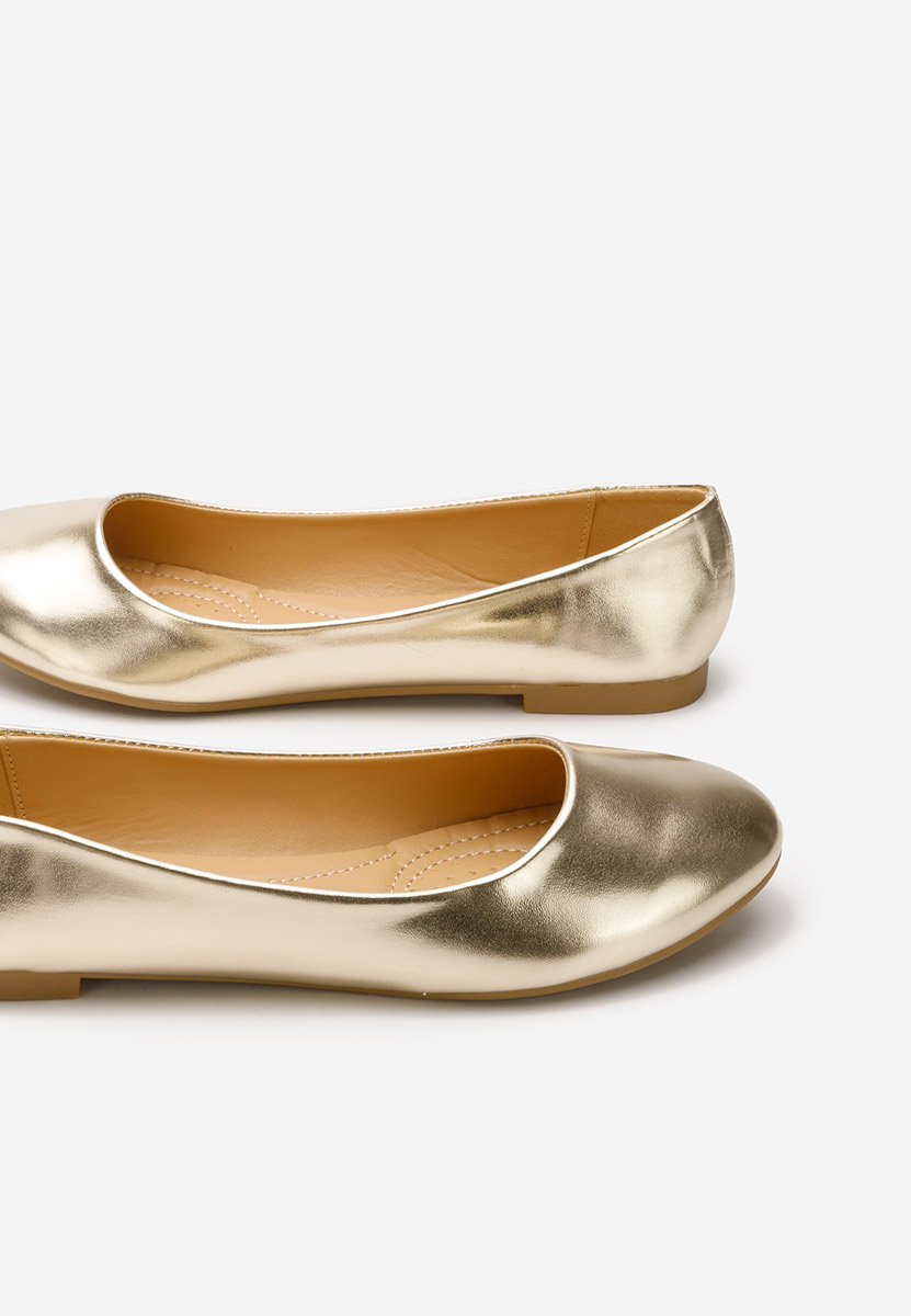 Ballerines femme dorées Talicia