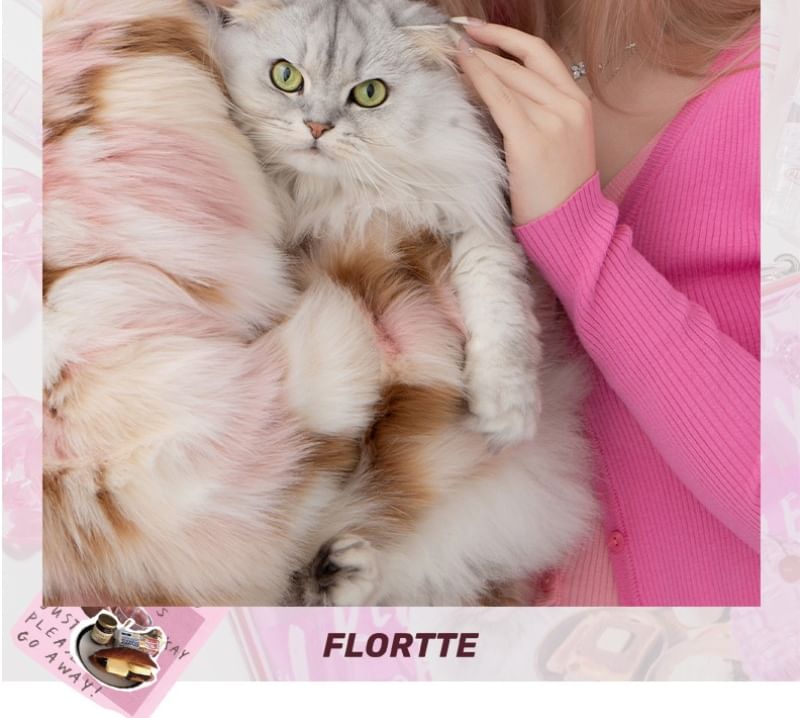 FLORTTE - Hartvormige lippenstift - 3 kleuren (1-3)