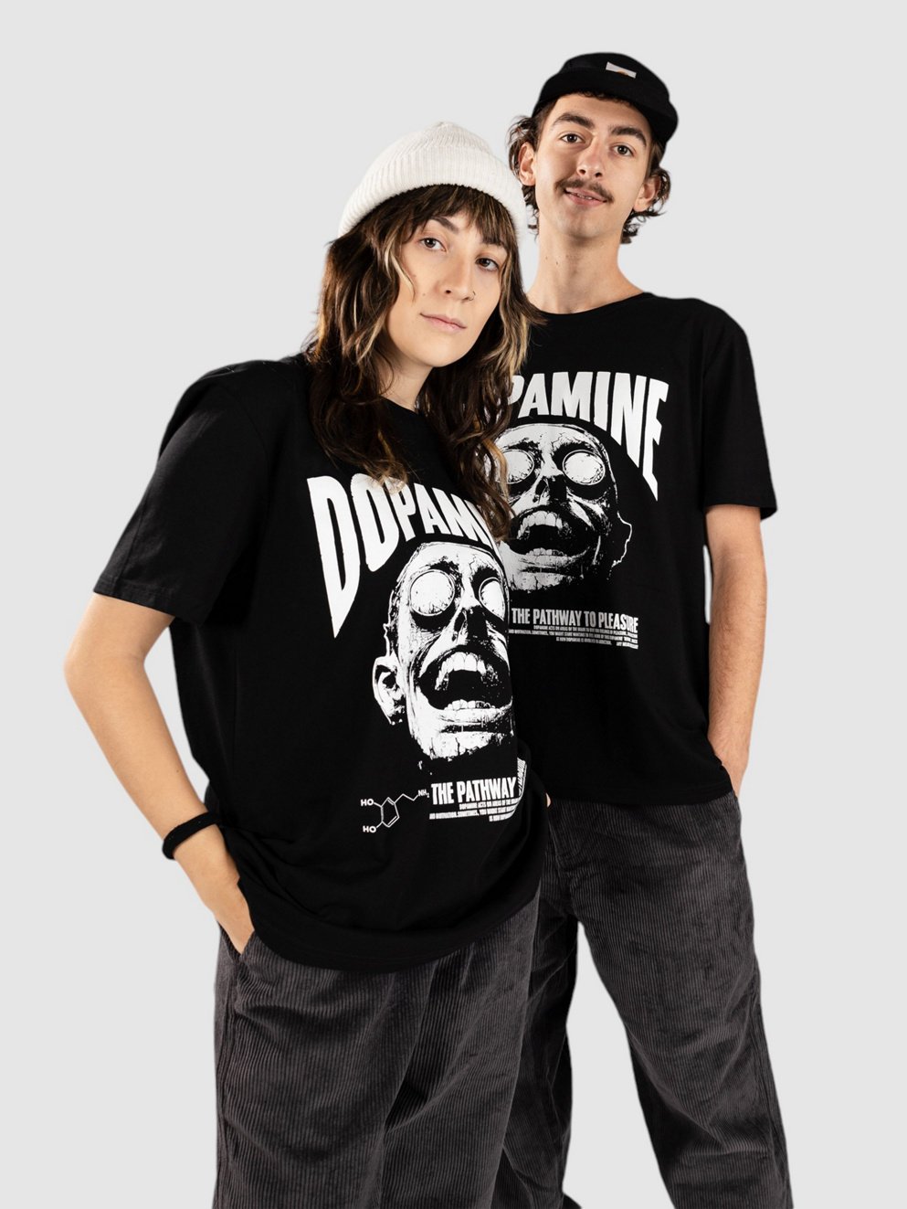 Any Means Necessary Dopamine T-Shirt black