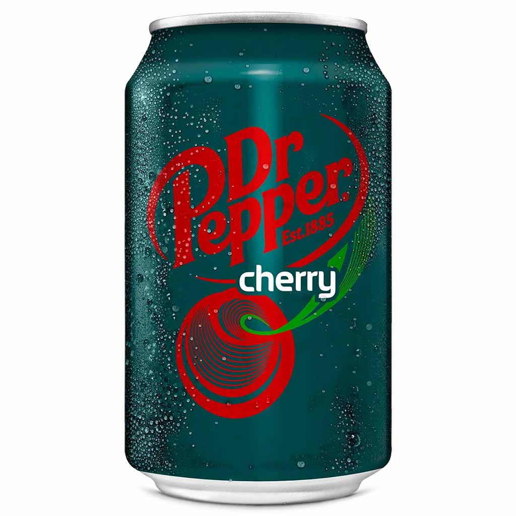 24x Dr Pepper Cherry DOSE 0,33l MHD:18.9.25