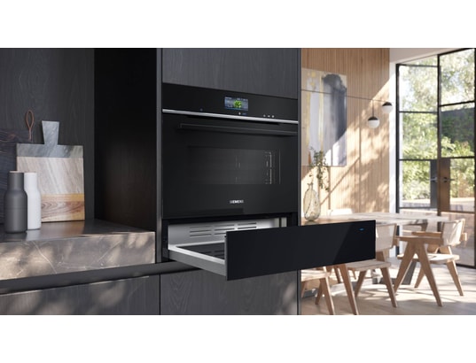 SIEMENS - Tiroir chauffe plat BI710C1B1, IQ700, Push Pull, 20 litres
