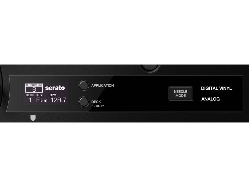 Pioneer Plattenspieler PLX-CRSS12 Schwarz Plattenspieler mit Direktantrieb und DVS-Steuerung