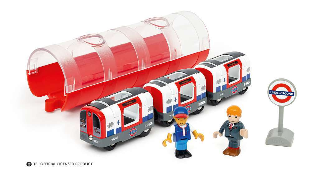 BRIO Spiel Londoner U-Bahn mit Licht und Sound